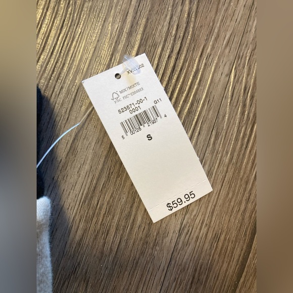 Gap Vintage Soft Wide Leg Sweatpants Black White Track Stripe Small NWT - Picture 7 of 11